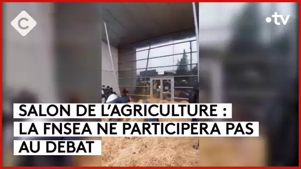 Salon de l’Agriculture : des risques de débordements ? - C à vous - 23/02/2024