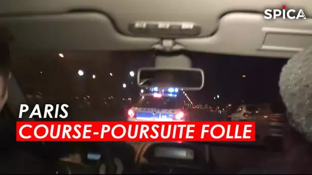 Course poursuite folle d'une Porsche Cayenne en plein Paris