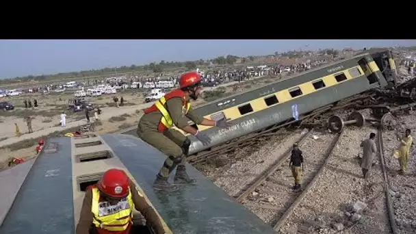 No Comment : un train déraille au Pakistan