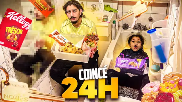 24H DANS LA SALLE DE BAIN ! ( On est coincé )