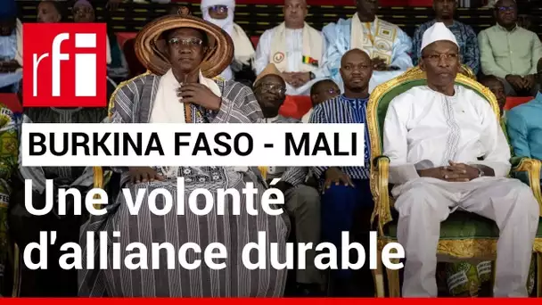 Le Burkina Faso et le Mali réaffirment leur volonté d'alliance durable • RFI