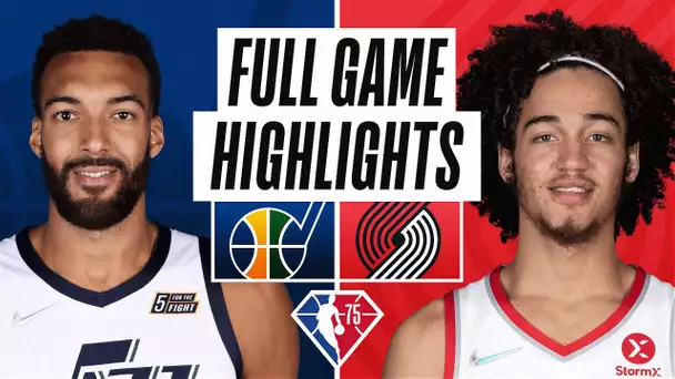 JAZZ at TRAIL BLAZERS | FULL GAME HIGHLIGHTS | April 10, 2022