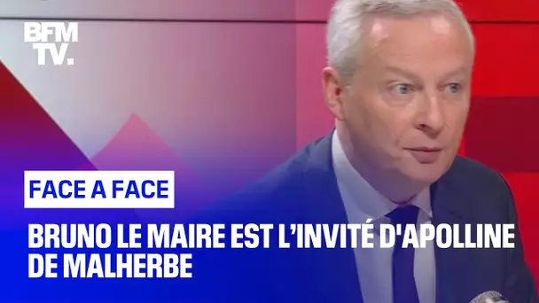 Face-à-Face : Bruno Le Maire