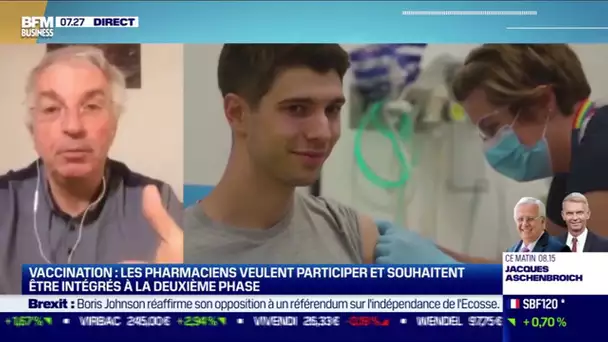 Gilles Bonnefond (USPO) : Vaccination, les pharmaciens souhaitent être intégrés à la deuxième phase