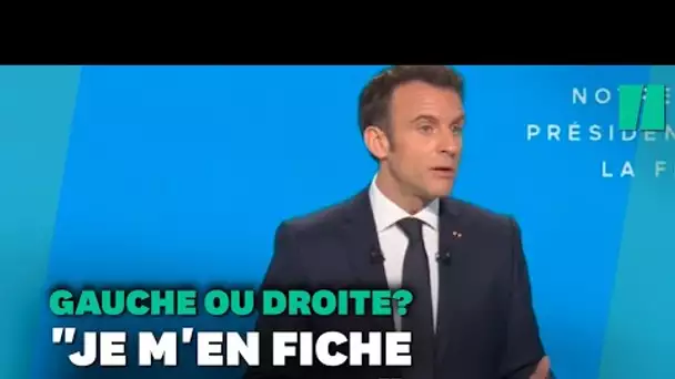 Accusé de faire du pillage de programme, Macron candidat "s'en fiche royalement"