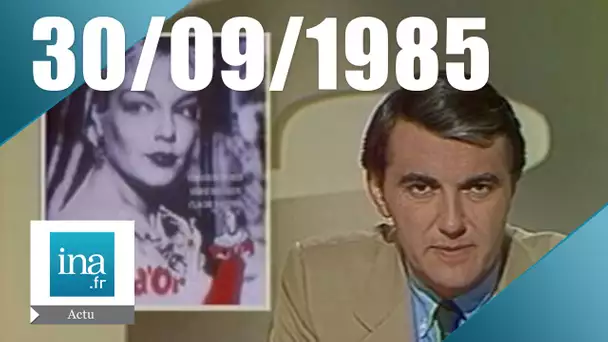 20h Antenne 2 du 30 septembre 1985 - Mort de Simone Signoret | Archive INA