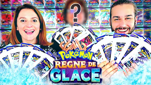 ON OUVRE NOS PREMIERES CARTES POKEMON REGNE DE GLACE EN FRANCAIS AVEC UN INVINTE MYSTERE !