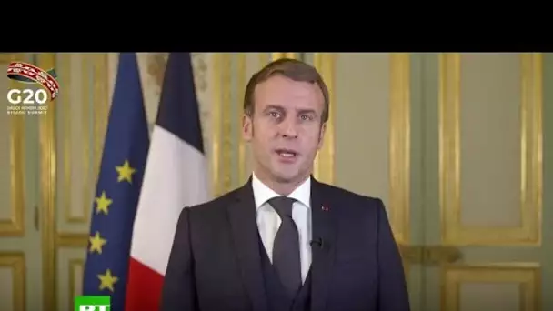Discours d’Emmanuel Macron au sommet G20