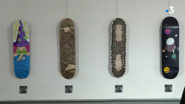 Limoges : exposition de skateboards à Limoges