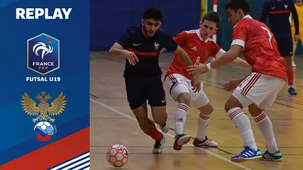 Futsal U19 : France-Russie (0-4), le replay