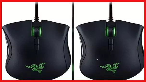 Razer DeathAdder Elite Gaming Mouse: 16,000 DPI Optical Sensor - Chroma RGB Lighting