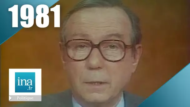 Michel Debré - Campagne présidentielle 1981 | Archive INA