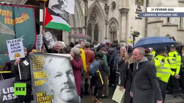 🇬🇧 Royaume-Uni : manifestations de soutien à Julian Assange