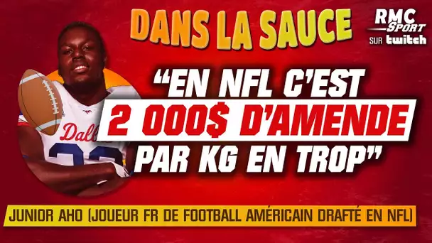 ITW Junior Aho, le français drafté en NFL : "En France, on aimerait que tu sois désolé de réussir"