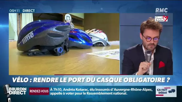 Faut-il rendre obligatoire le port du casque obligatoire pour les cyclistes?