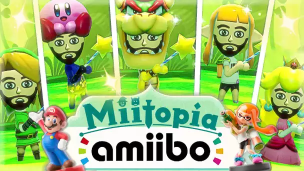 QUE DEBLOQUENT LES AMIIBOS DANS MIITOPIA SUR NINTENDO SWITCH ?