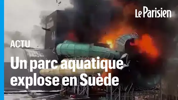 Un incendie dévastateur explose le plus grand parc d’attraction de Suède