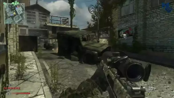 Partie en ligne sur Call of Duty MW3 - Kill Confirmed sur Fallen au Barret 50 Cal. [HD]