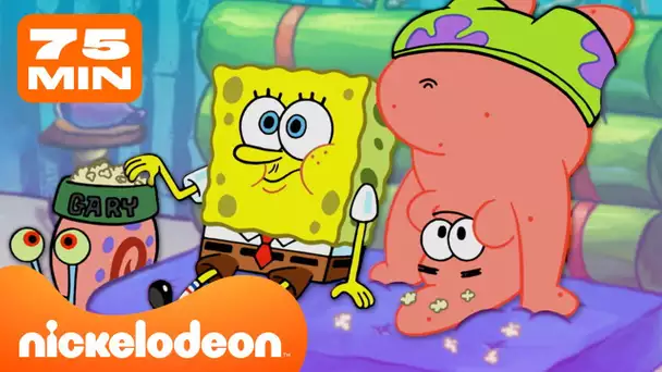 Bob L’éponge | 1 heure à l'intérieur de l'ananas de Bob l'Éponge ! | Nickelodeon France