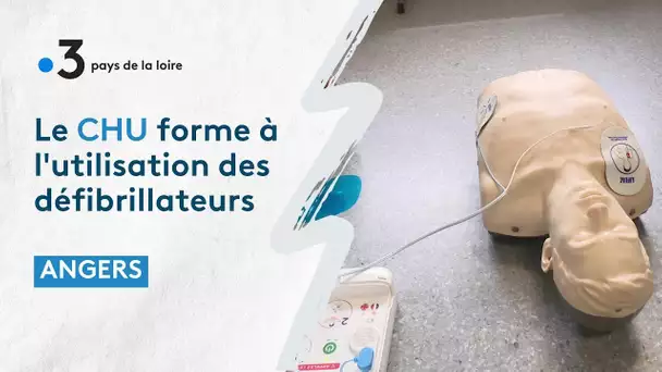 Angers : le CHU forme les particuliers à l'utilisation de défibrillateurs