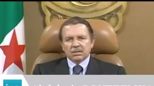 Abdelaziz Bouteflika "j'ai besoin du soutien populaire pour avancer"  - Archive INA