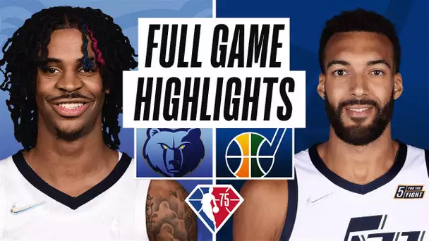 GRIZZLIES at JAZZ | FULL GAME HIGHLIGHTS | November 22, 2021