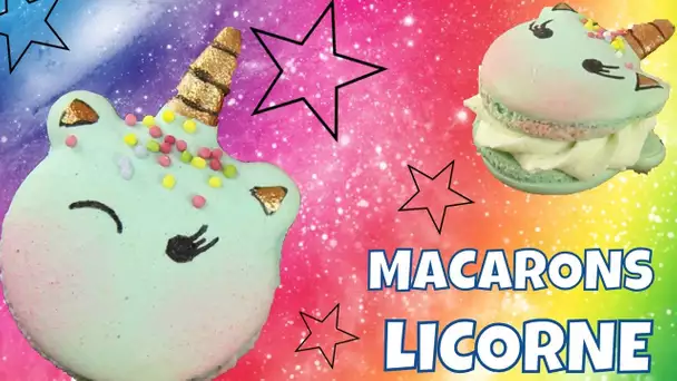 ♡• RECETTE MACARONS LICORNE | RECETTE COQUES INRATABLE •♡