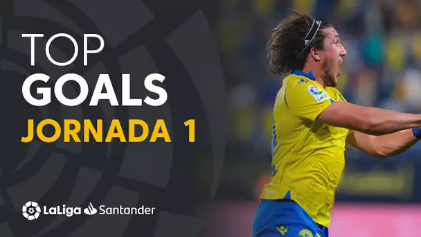 Todos los goles de la Jornada 1 de LaLiga Santander 2021/2022