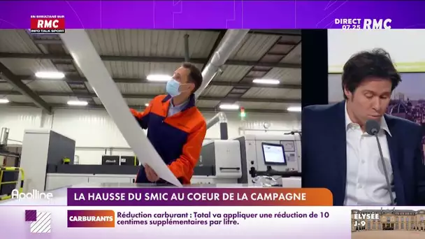 Le Smic va augmenter au 1er mai