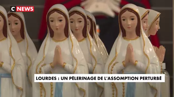 Lourdes : un pèlerinage de l'assomption perturbé