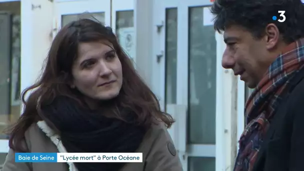 Grève au lycée de la Porte Océane