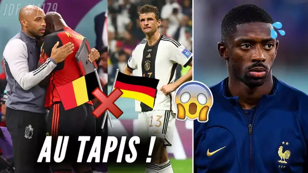 La drôle de phobie de DEMBÉLÉ qui amuse les BLEUS, l'ALLEMAGNE et la BELGIQUE éliminées !