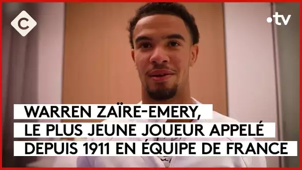 Warren Zaïre-Emery, le nouveau phénomène des Bleus - La Story - C à Vous - 10/11/2023