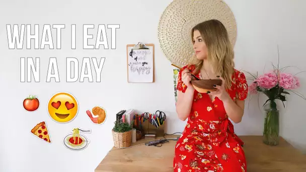 WHAT I EAT IN A DAY (JOURNÉE MAISON) 🍌