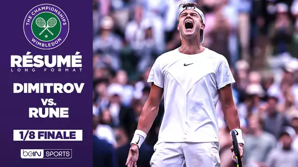 Résumé - Wimbledon : Grigor Dimitrov VS Holger Rune