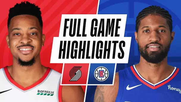 TRAIL BLAZERS at CLIPPERS | FULL GAME HIGHLIGHTS | April 6, 2021