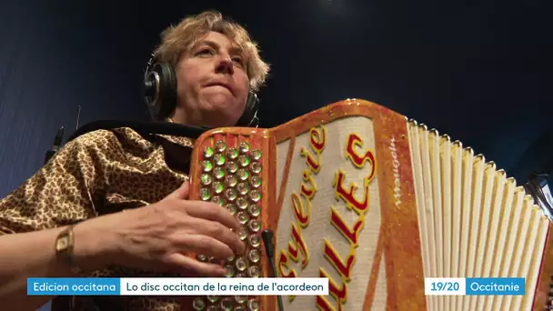 Sylvie Pullès, une accordéoniste occitane