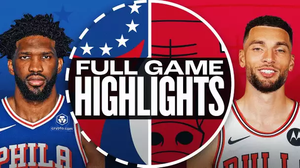 76ERS at BULLS | FULL GAME HIGHLIGHTS | December 8, 2024