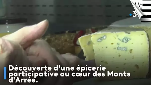 Découverte d'une épicerie participative au cœur des Monts d'Arrée. Edition An Taol Lagad - 17/4/2024