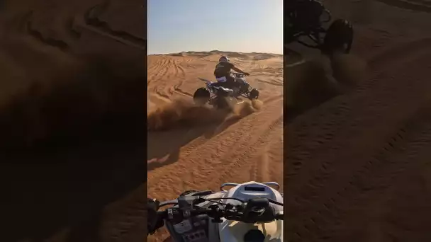 Donuts en Quad ! 💥 Yamaha 700 RAPTOR ! #moto #quad