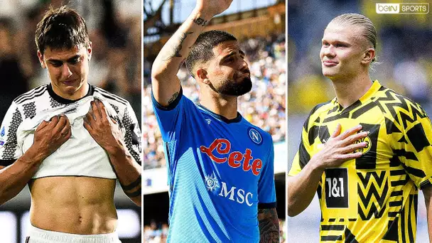 😢 Dybala, Haaland, Insigne… ces joueurs qui ont dit adieu à leurs clubs !