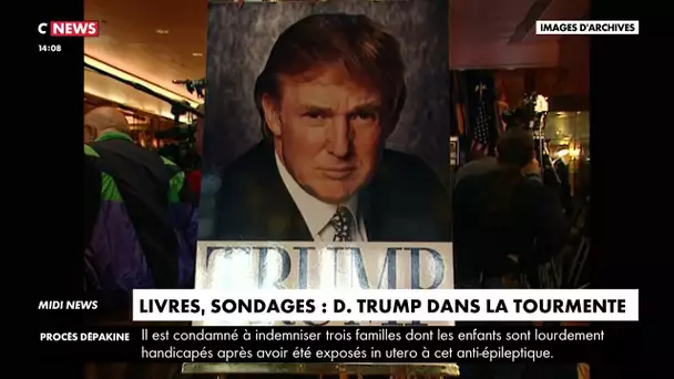 Livre, sondages : D.Trump dans la tourmente