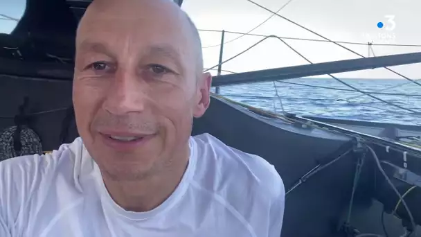 Message de Armel Tripon skipper sur le Vendée Globe aux élèves des écoles de Nantes.