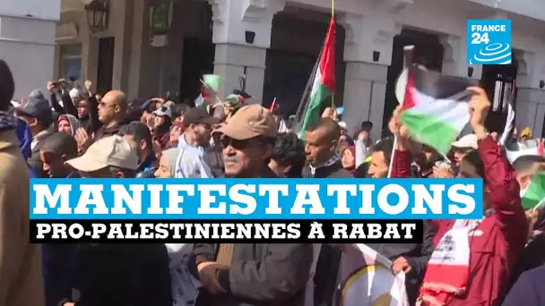 A Rabat, la cause palestinienne rassemble
