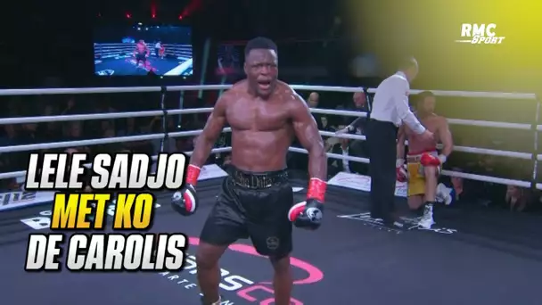 Résumé - Boxe (Super-moyens) : Lele Sadjo met KO De Carolis et conserve sa ceinture européenne