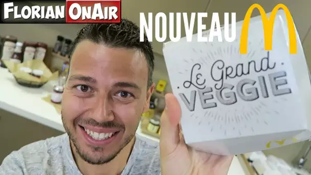 McDO : En Avant 1ère, on teste le GRAND VEGGIE - VLOG #456