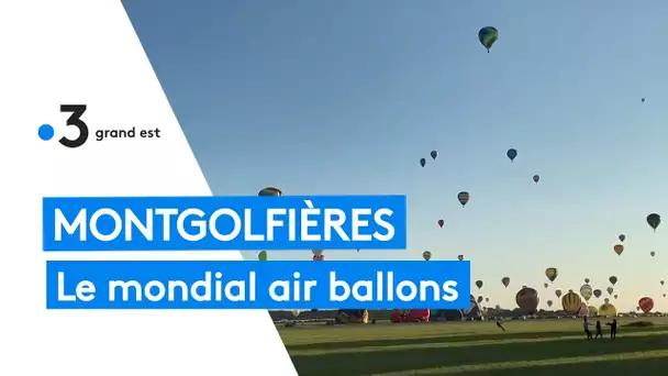 Mondial air ballons : un vol de montgolfières entre les gouttes