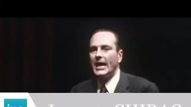 Jacques Chirac "Les prix de la production agricole" - Archive INA