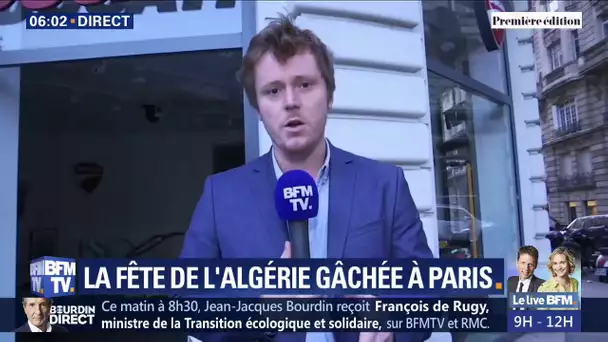 De nombreux dégâts à Paris après la qualification de l'Algérie en demi-finale de la CAN