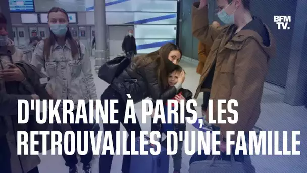 D’Ukraine à Paris, les retrouvailles d’une famille